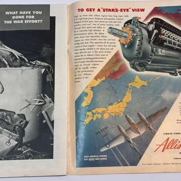 Vintage LOOK Magazine Lot (3) 1945, 1955, 1964 - Picture 6 of 16